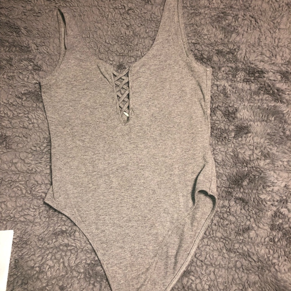 Lace up bodysuit
